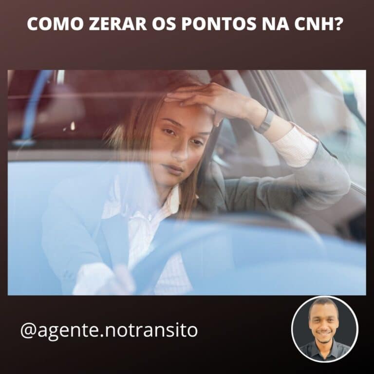 O método mais eficaz para zerar os pontos na CNH