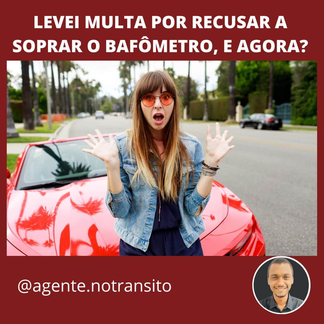 Recusei a soprar o bafômetro, e agora? Recusar a fazer o teste do bafômetro, será suspenso independente de quantos pontos tem na CNH.