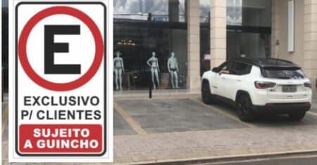 Estacionamento exclusivo para clientes: pode ou não pode?